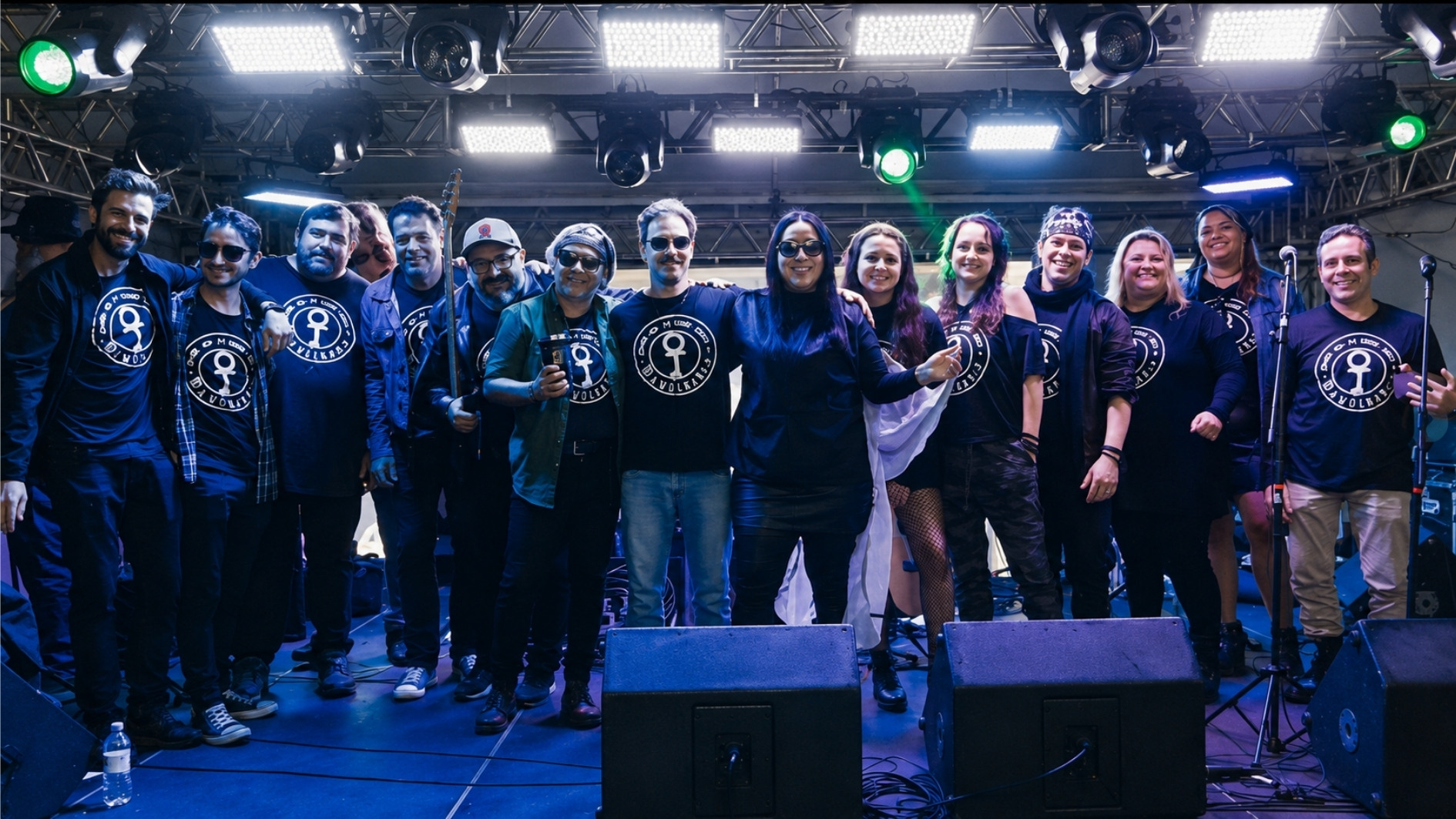 Show ao vivo com a plateia